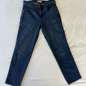 Madewell mid-ride Stovepipe jeans, size 29